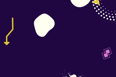 Geomerik renkli şekiller. Modern iş soyut kapak tasarımı