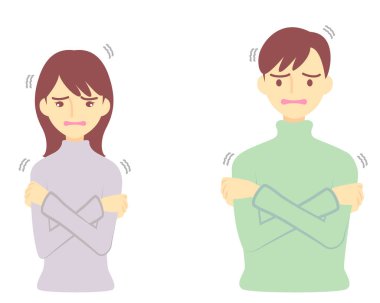 Hasta hisseden ya da ürperen biri.