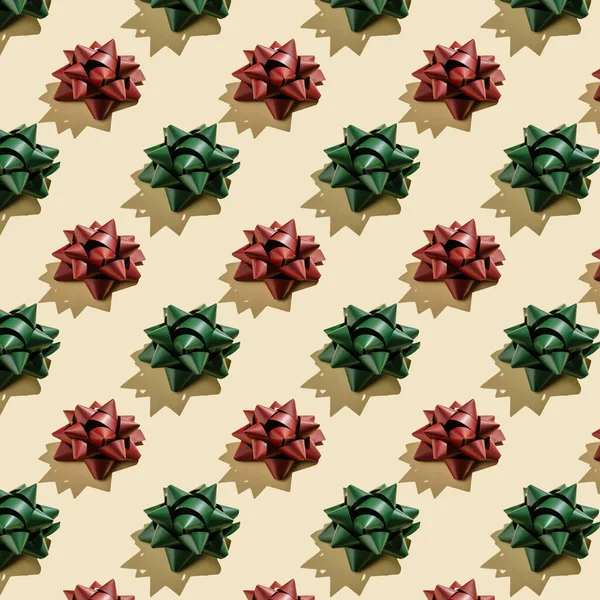 A pattern of many beauty gift bows. — Stock Photo, Image