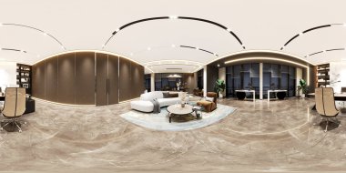 360 derece çalışma odası, 3D görüntüleme