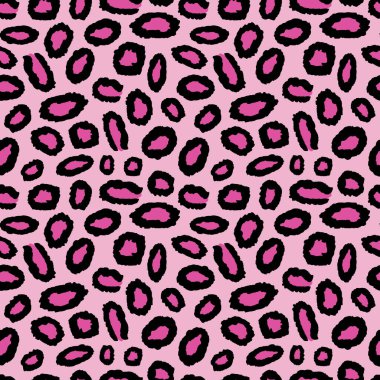 Pembe leopar derisi soyut, pürüzsüz desen