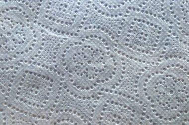 Kâğıdın kabartma desenli dokusu.