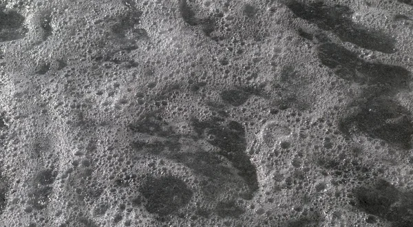 Geçmişi ve dokusu. Beyaz deniz köpüğü ve kabarcıklar