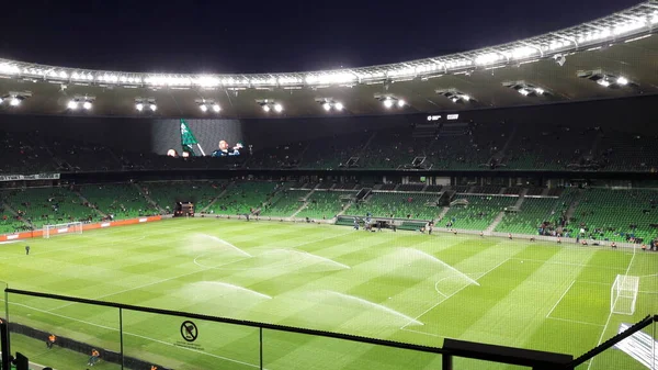 Football Match Nice Stadium — Stock Photo, Image