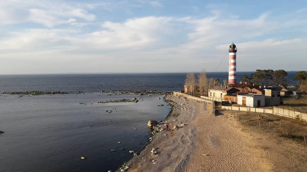 Leuchtturm Finnischen Meerbusen — Stockfoto