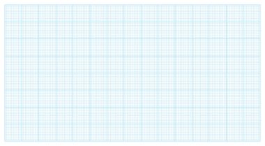 Grafik kağıt milimetre ızgarası.