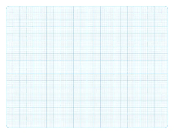 Graph paper millimeter grid. — Stock Vector