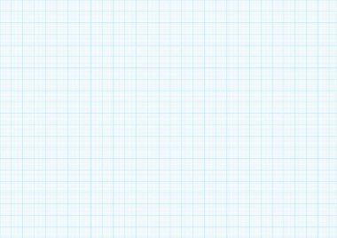 Grafik kağıt milimetre ızgarası.