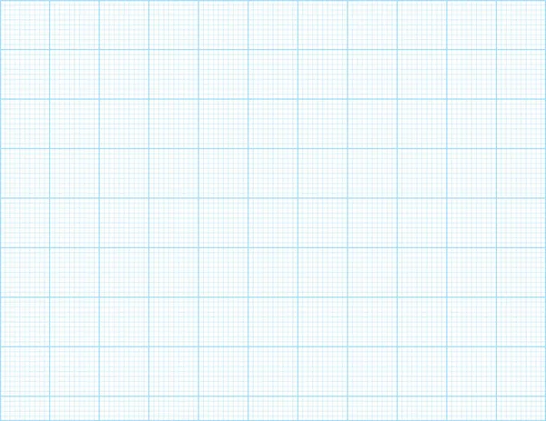 Inch graph paper grid. — Stock Vector