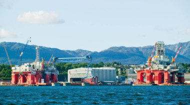 Norveç 'te yeni petrol sondaj kuleleri inşa ediliyor