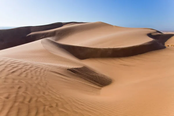 Zandduinen Namibische Woestijn Langs Atlantische Oceaan Zuidelijk Afrika Namibië — Stockfoto