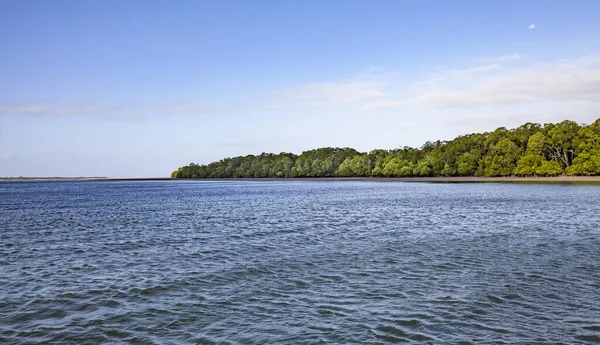 Litoral Rio Fuga Outback Australiano Queensland Dos Pontos Mais Remotos — Fotografia de Stock