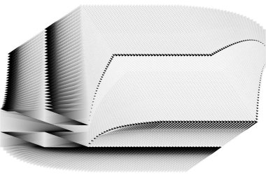 Geometrik dinamik desen, soyut yarım ton çizgileri arka plan, vektör modern tasarım dokusu.