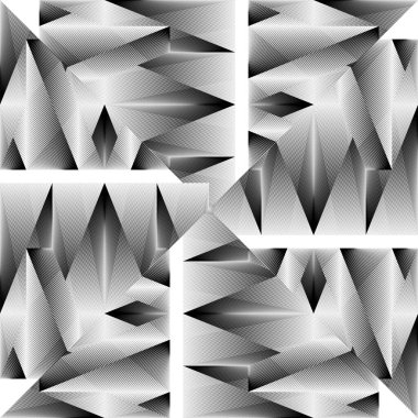 Soyut yarım ton çizgileri arka plan, geometrik dinamik desen, vektör modern tasarım dokusu.