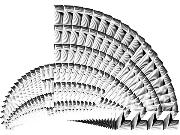 Γεωμετρικό Δυναμικό Σχέδιο Αφηρημένη Halftone Γραμμές Φόντο Διάνυσμα Μοντέρνα Σχεδίαση — Διανυσματικό Αρχείο