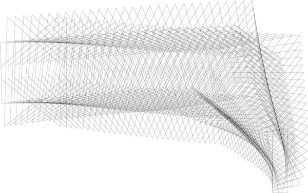 Streszczenie Linii Tła Geometryczny Dynamiczny Wzór Wektor Nowoczesny Design Tekstury — Wektor stockowy