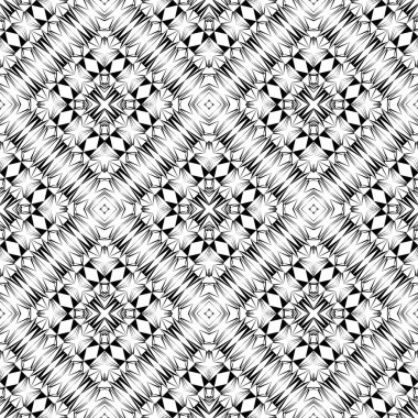 Geometrik dikişsiz desen, süs, vektör dekoratif doku.