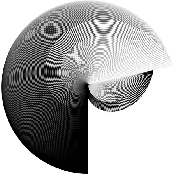 Modèle Dynamique Géométrique Élément Vectoriel Design Moderne — Image vectorielle