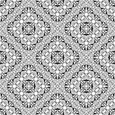 Geometrik dikişsiz desen, süs, vektör dekoratif doku.