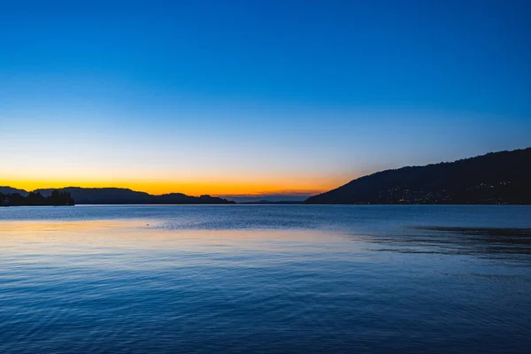 Sunset over the lake - Arth, Switzerland