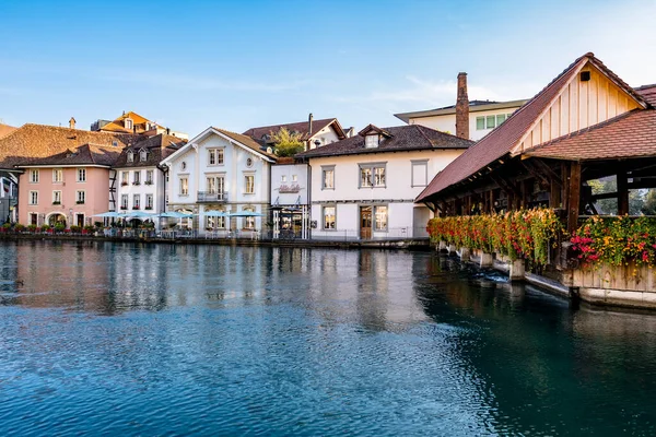 Old Town Thun Switzerland — Stock Photo, Image