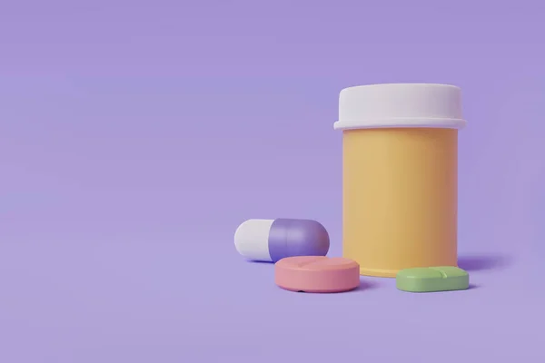 Vector Ilustración Farmacia Medicina Salud Tableta Farmacéutica — Vector de stock