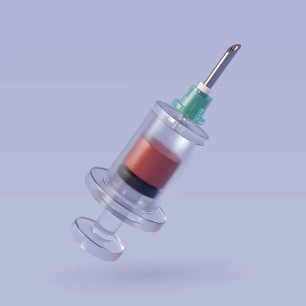 Vector Medical Syringe — 스톡 벡터