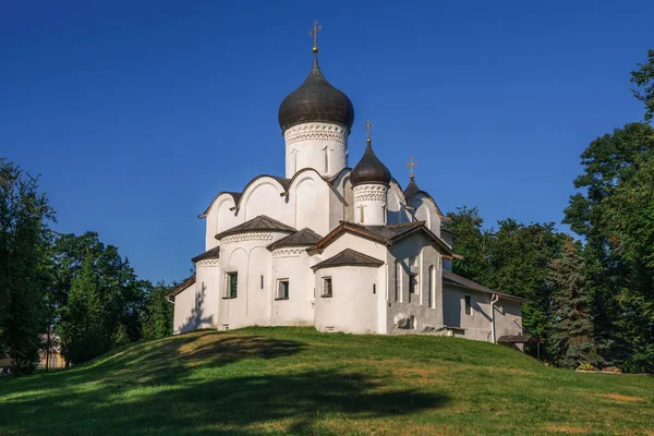 Basilika Kyrkan Kullen Kyrkan Basil Den Store Vasiljevskaja Hill Sommar — Stockfoto