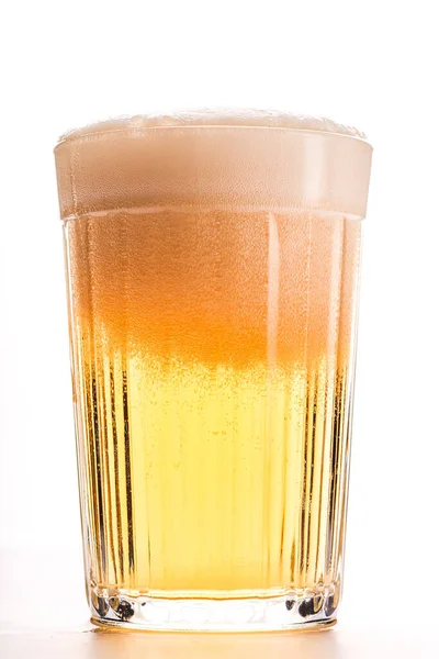 light beer in a pint glass