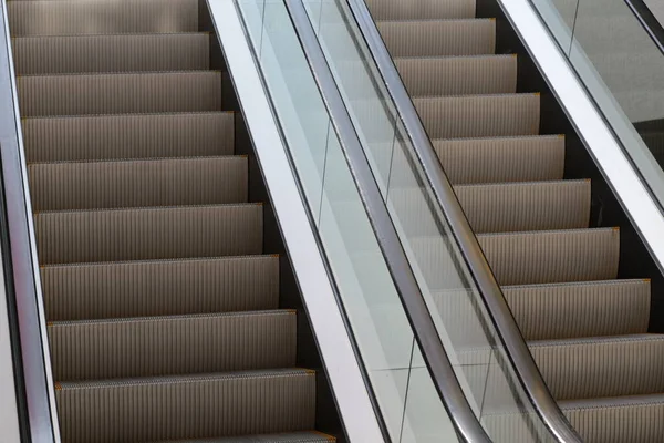 Escada Rolante Shopping Como Visto Cima — Fotografia de Stock