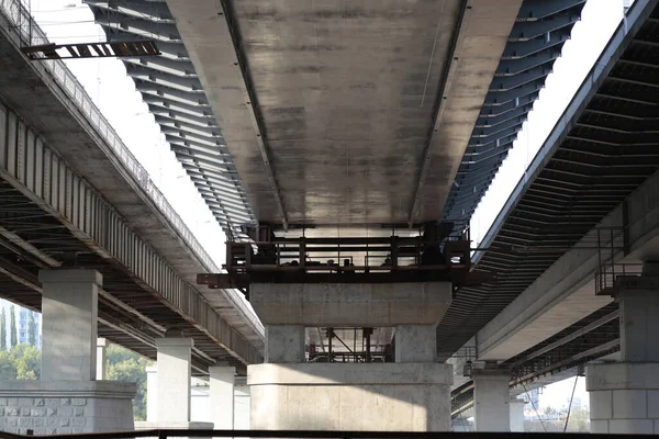 Huge Bridge Concrete Steel — Stock Photo, Image