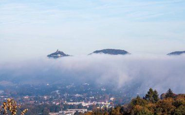 Koenigswinter, Drachenfels Sisli Manzara