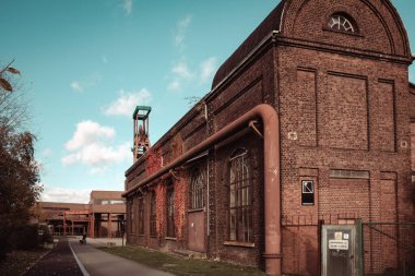 Ruhr bölgesindeki Zeche Zollverein Mimari ve Sanayi Anıtı