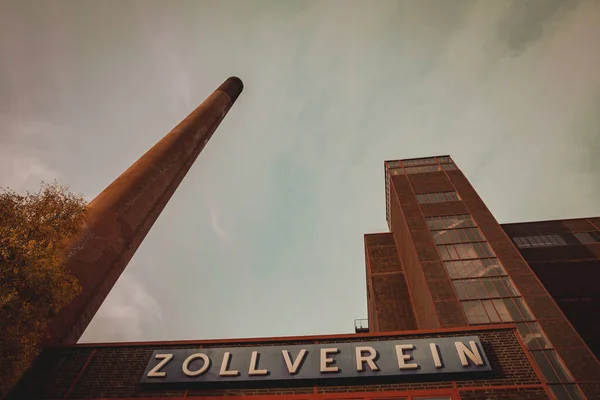 Zeche Zollverein Arquitetura Monumento Industrial Área Ruhr — Fotografia de Stock