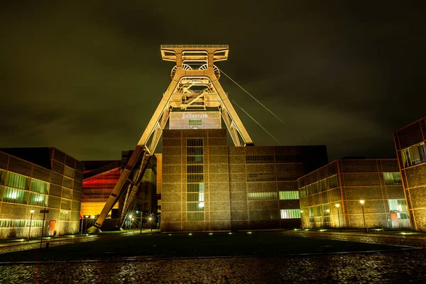 Zeche Zollverein Arquitetura Monumento Industrial Área Ruhr — Fotografia de Stock