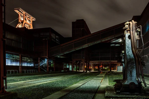 Zeche Zollverein Architektura Zabytek Przemysłowy Zagłębiu Ruhry — Zdjęcie stockowe