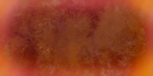 Pomarańczowy Czerwony Tło Winiety Halloween Kolor Jesieni Stary Grunge Tekstury — Zdjęcie stockowe