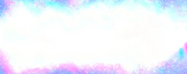 Αφηρημένη Πορφυρό Μπλε Ροζ Κηλίδα Σφουγγάρι Ακουαρέλα Σύνορα Χρώμα Bokeh — Φωτογραφία Αρχείου