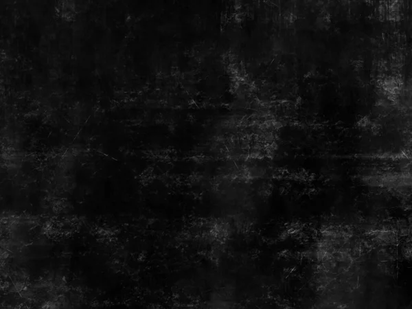 黑色星期五粉笔画用数字分形艺术墙纸的可怕的黑暗裂缝和皱巴巴的纹理 黑暗的水花背景 哥特毛骨悚然的墙壁黑板 — 图库照片