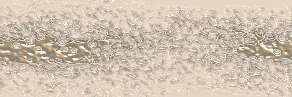 Розкішний Фон Металевими Хвилями Золотистий Металевий Фон Фольги Золотий Рух — стокове фото