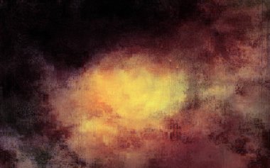 Zemin tonlarında koyu arkaplan, paslı kahverengi bakır arka plan, eski boya duvarlı vintage grunge smear fırça darbeleri boya, zemin renklerinde soyut sanat şekilleri