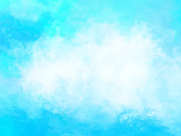 Ciel Abstrait Ciel Doux Bleu Printemps Nature Avec Éclaboussure Blanche — Photo