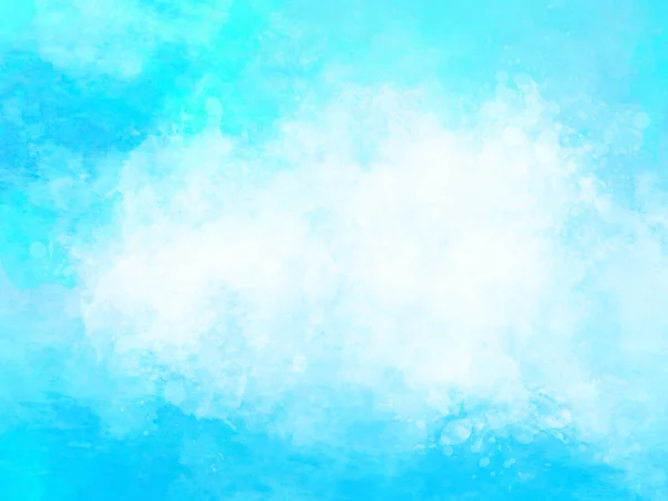 Abstract Heaven Soft Blue Spring Nature Sky White Splash Blot — Stock Photo, Image