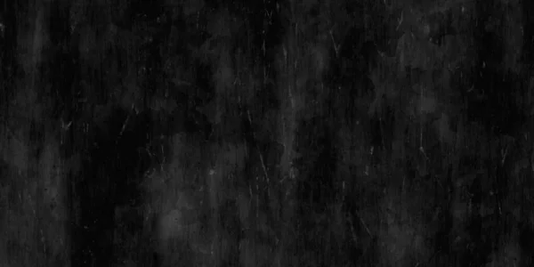 黑色粉笔画用数字分形艺术墙纸的恐怖的黑暗溢出和皱巴巴的纹理 黑暗的水花背景 哥特毛骨悚然的墙壁黑板 — 图库照片