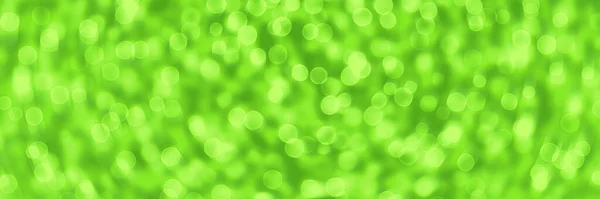 Neon Fényes Zöld Maszat Bokeh Háttér Koncepció Modern Ünnep Téli — Stock Fotó