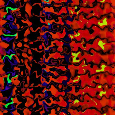 Holografik arkaplan, geçmişe dönük fütüristik Buhar dalgası, sentetik dalga, geçmiş günler, yarın 80 'ler-90' ların stili. Üretken arızalı yüzey neon kırmızısı ve yeşil