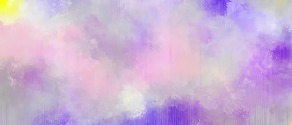 Абстрактная Акварельная Живопись Фоне Розового Фиолетового Серого Брызг Жидкости Окрашенной — стоковое фото