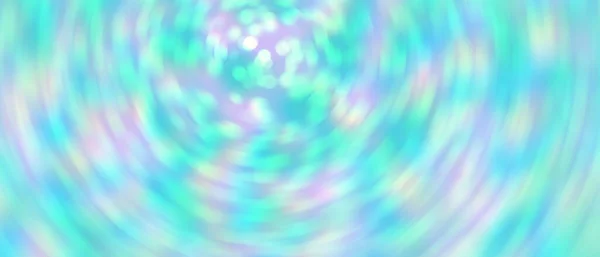 現代のホリデー冬のバナーのための柔らかいターコイズブルーと紫色のピンクのぼかしボケの背景コンセプト ヴィンテージ輝く色の回転円渦ホログラフィック虹色の動きのぼかし — ストック写真