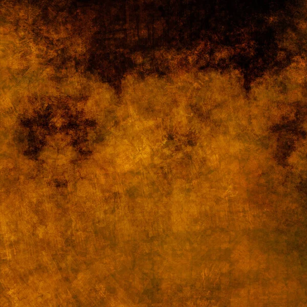 Abstract Impressionism Strokes Shapes Sepia Rusty Orange Background Historic Texture — Stock Photo, Image