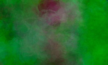 Energy nature green background with poly low shapes and purple center parts, splash rough distressed background energy fresh design